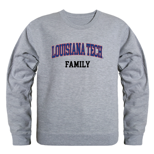Louisiana Tech University Foundation Family Crewneck Pullover Sweatshirt Sweater