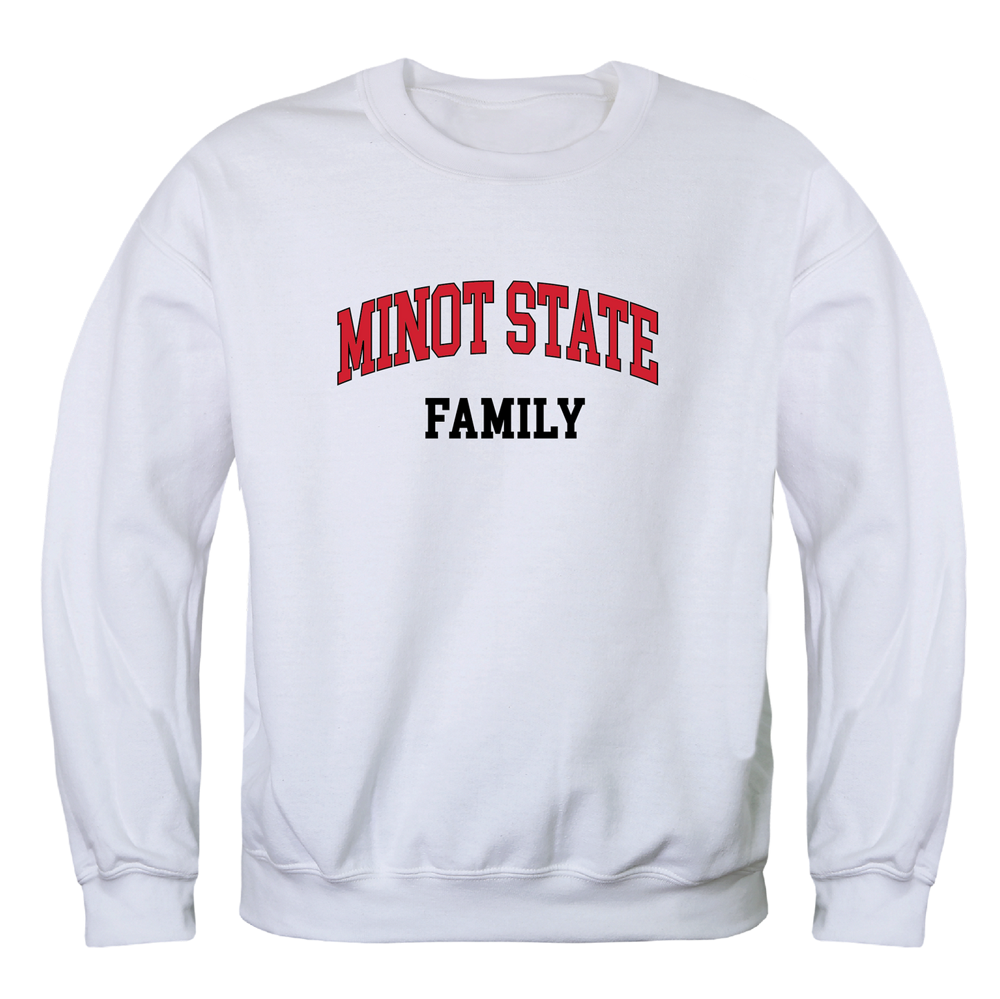 Minot State University Beavers Family Crewneck Pullover Sweatshirt Sweater