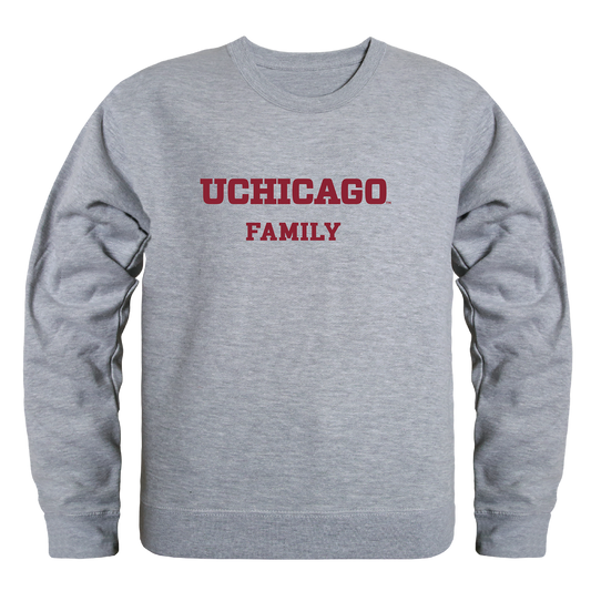 University of Chicago Maroons Family Crewneck Pullover Sweatshirt Sweater