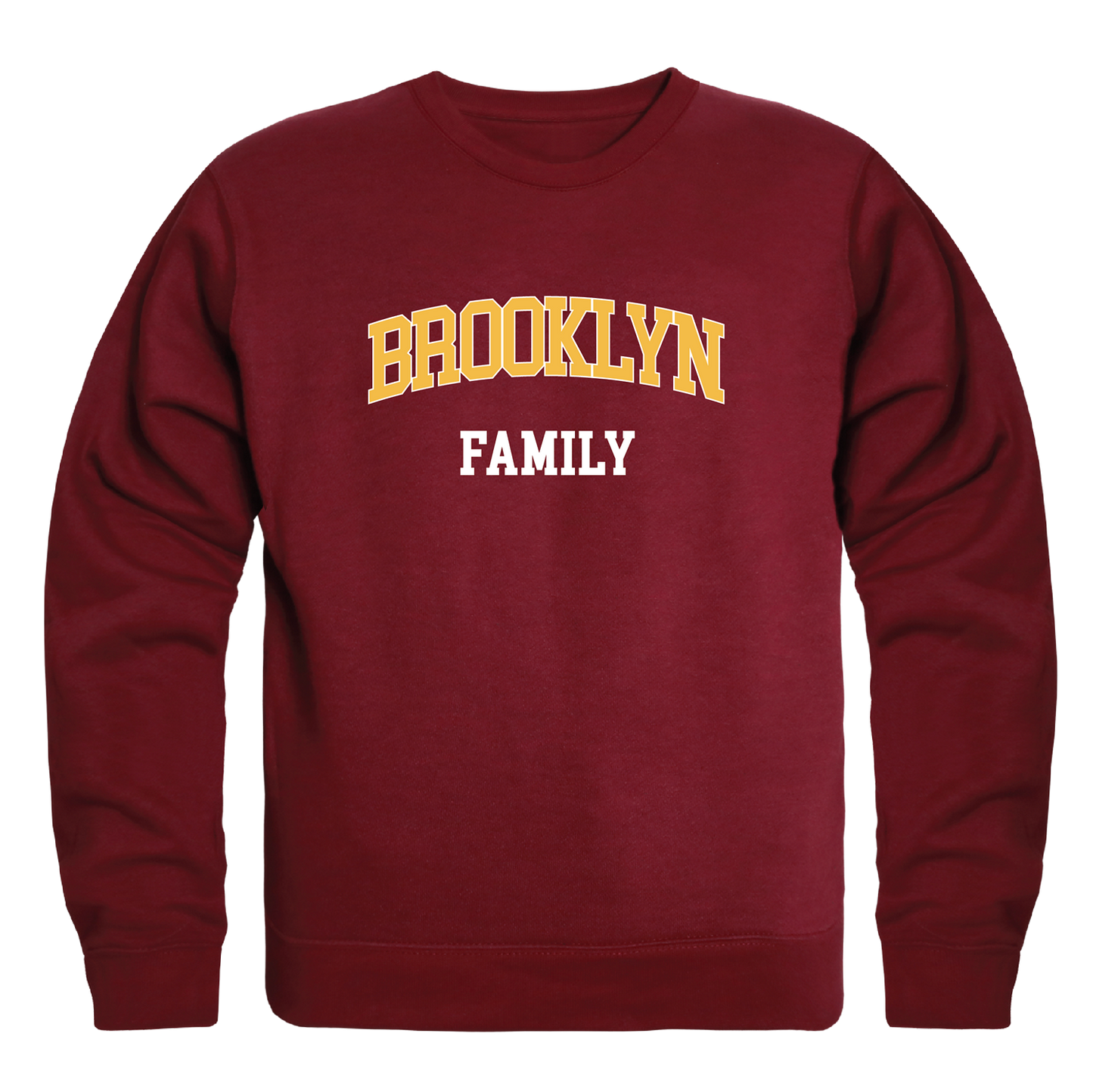 Brooklyn College Bulldogs Family Crewneck Pullover Sweatshirt Sweater