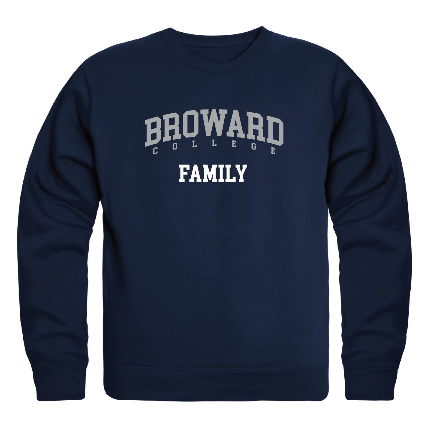 Broward College Seahawks Family Crewneck Pullover Sweatshirt Sweater