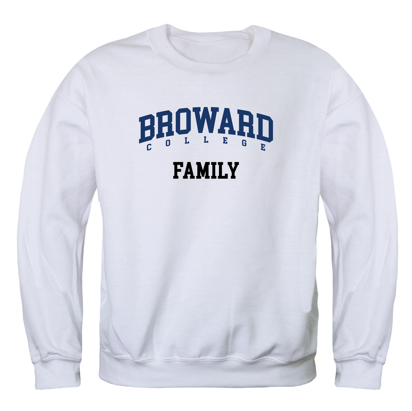 Broward College Seahawks Family Crewneck Pullover Sweatshirt Sweater