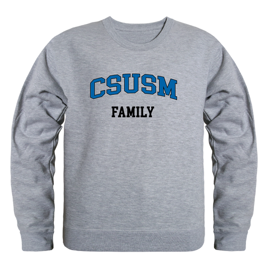 California State University San Marcos Cougars Family Crewneck Pullover Sweatshirt Sweater