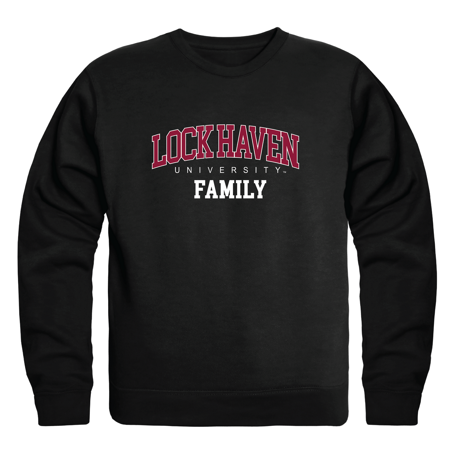 Lock Haven University Bald Eagles Family Crewneck Pullover Sweatshirt Sweater