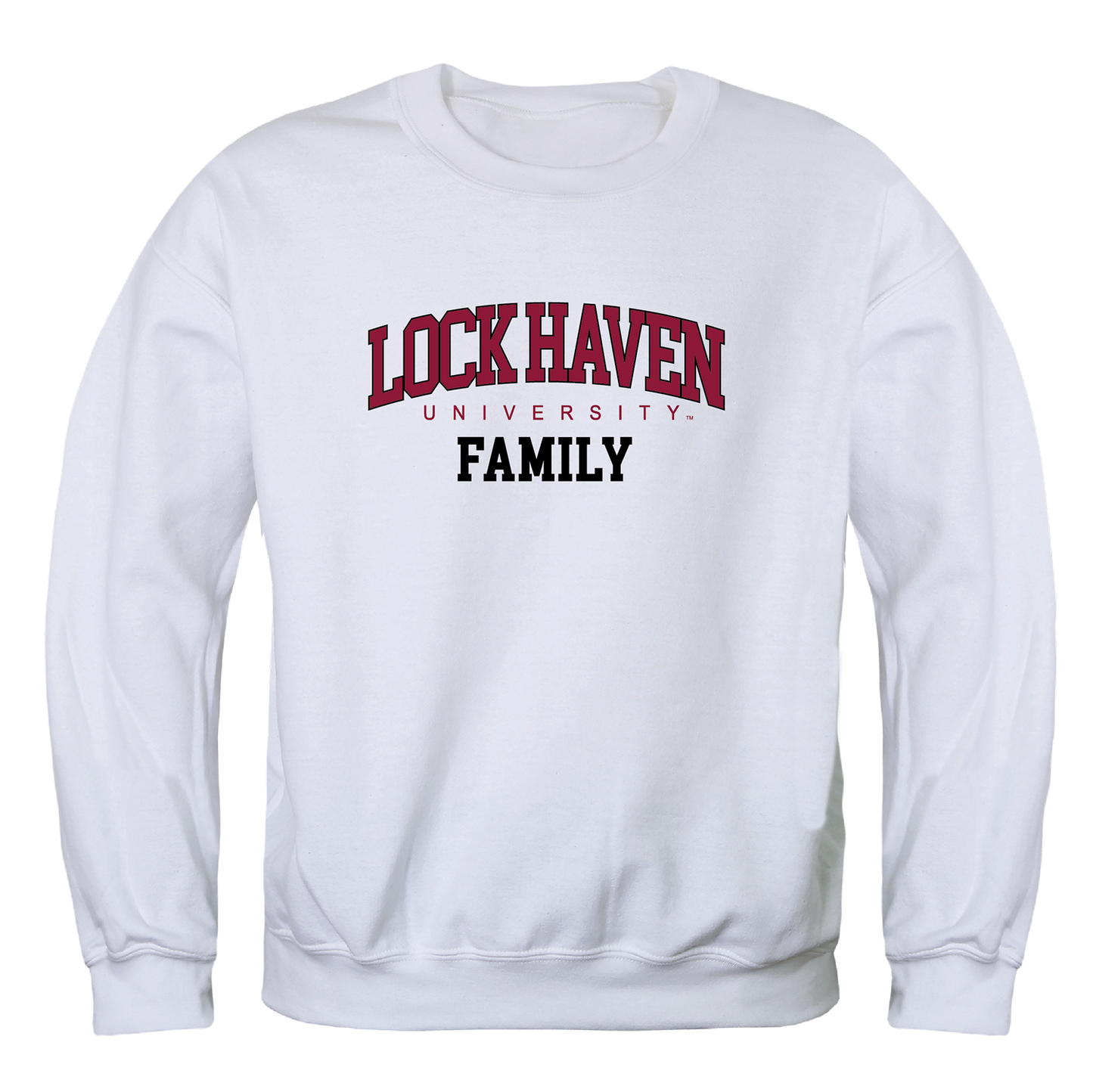 Lock Haven University Bald Eagles Family Crewneck Pullover Sweatshirt Sweater