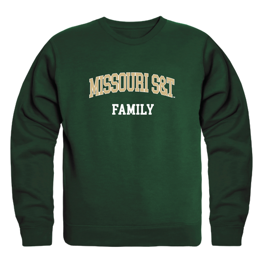 Missouri University of Science and Technology Miners Family Crewneck Pullover Sweatshirt Sweater