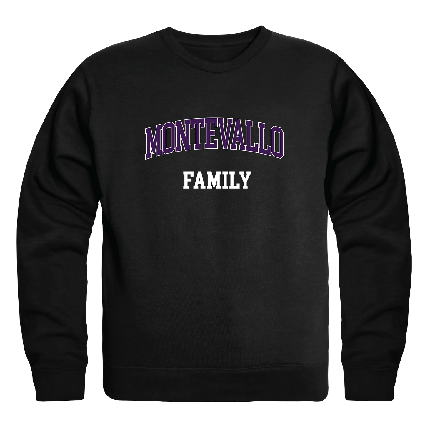 University of Montevallo Falcons Family Crewneck Pullover Sweatshirt Sweater