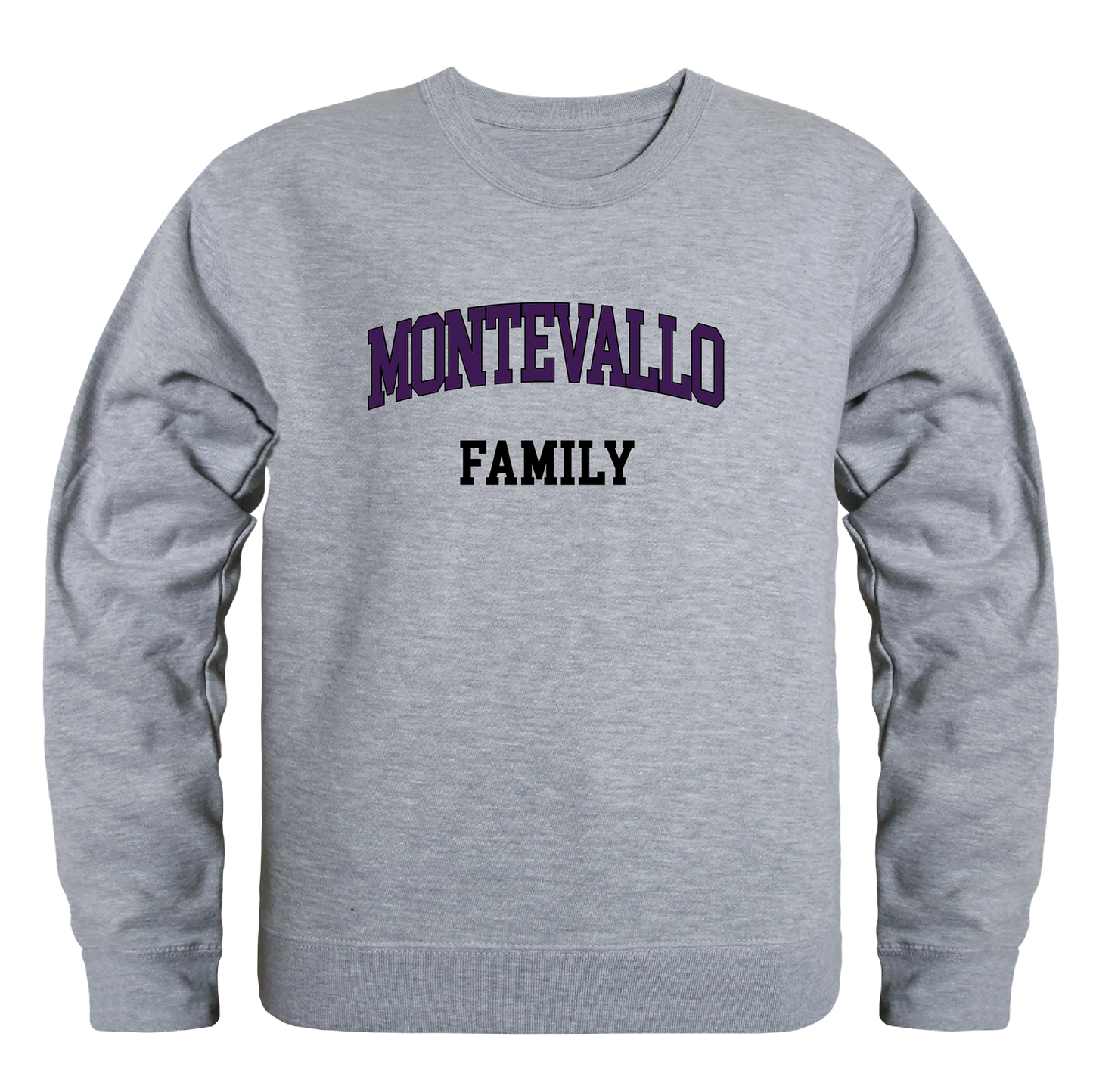 University of Montevallo Falcons Family Crewneck Pullover Sweatshirt Sweater