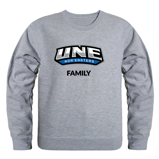 University of New England Nor'easters Family Crewneck Pullover Sweatshirt Sweater