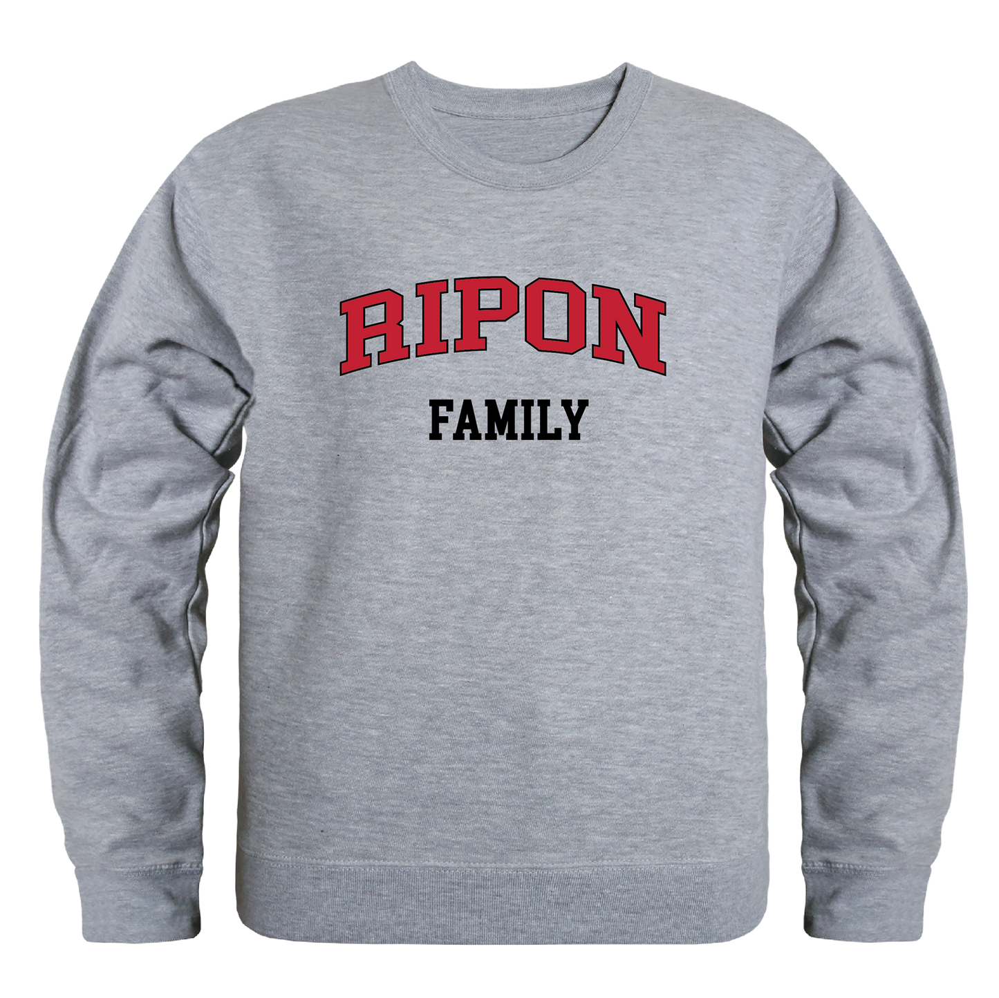 Ripon College Red Hawks Family Crewneck Pullover Sweatshirt Sweater