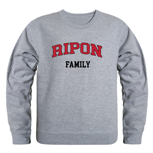 Ripon College Red Hawks Family Crewneck Pullover Sweatshirt Sweater