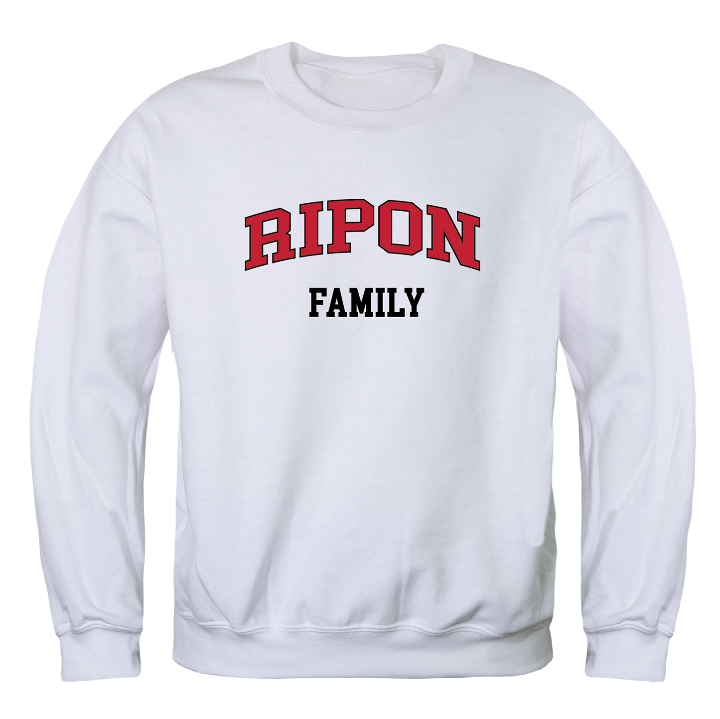 Ripon College Red Hawks Family Crewneck Pullover Sweatshirt Sweater