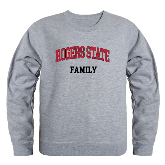 Rogers State University Hillcats Family Crewneck Pullover Sweatshirt Sweater