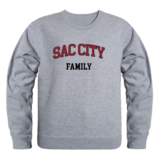 Sacramento City College Panthers Family Crewneck Pullover Sweatshirt Sweater