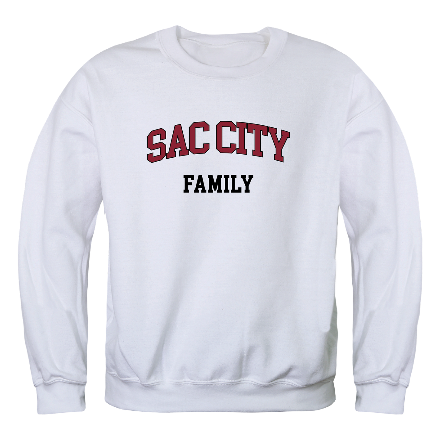 Sacramento City College Panthers Family Crewneck Pullover Sweatshirt Sweater