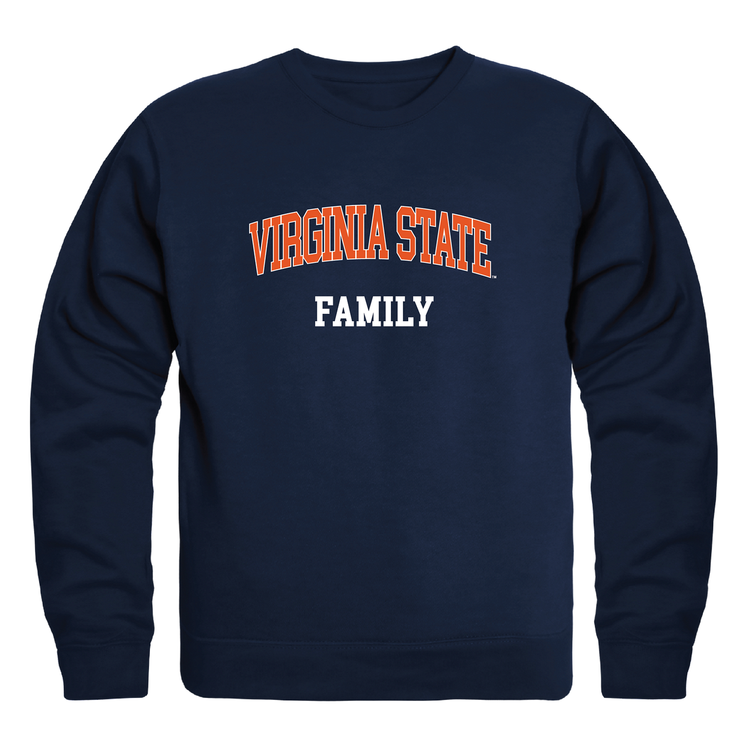 Virginia State University Trojans Family Crewneck Pullover Sweatshirt Sweater