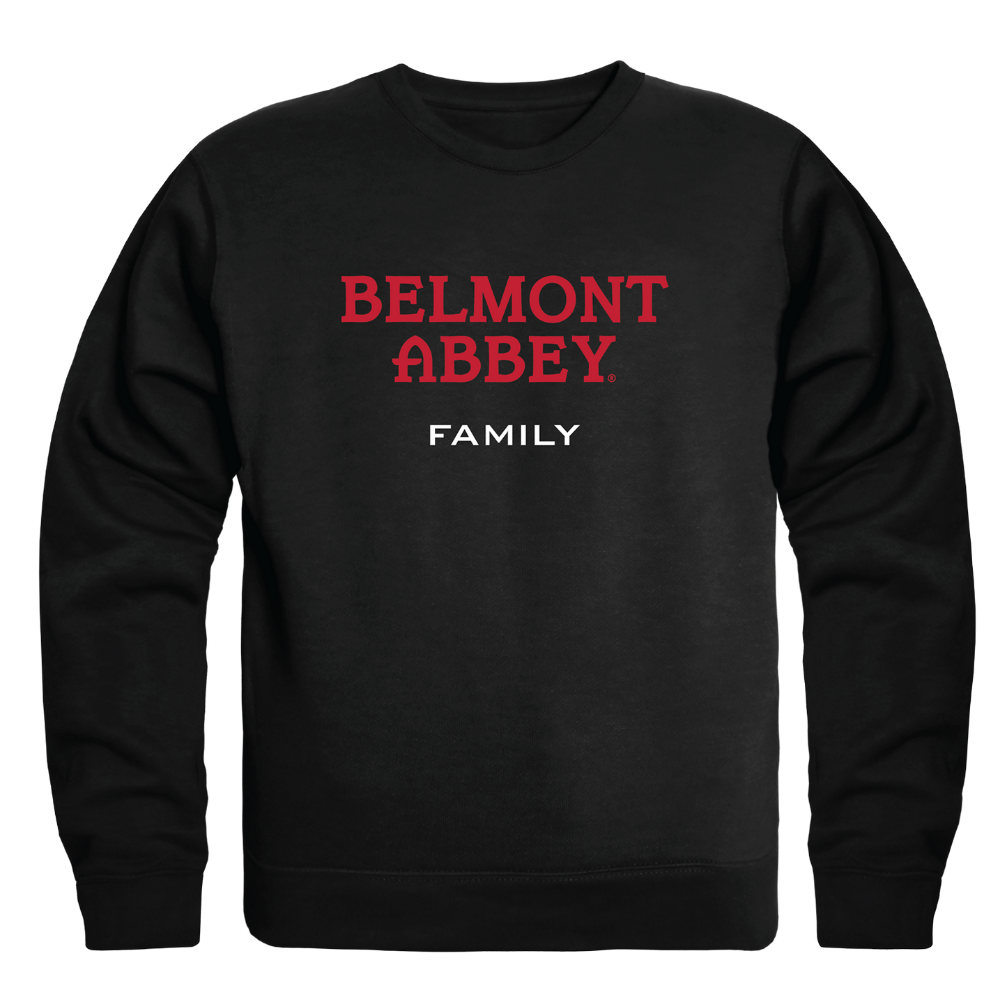 Belmont Abbey Crusaders Family Crewneck Pullover Sweatshirt Sweater