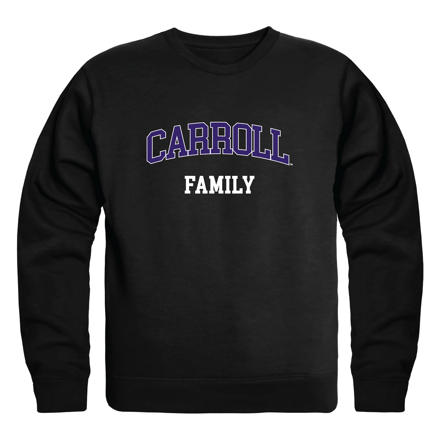 Carroll College Saints Family Crewneck Pullover Sweatshirt Sweater