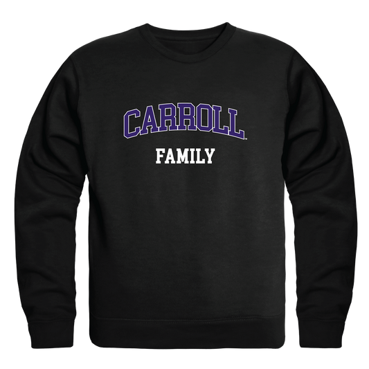 Carroll College Saints Family Crewneck Pullover Sweatshirt Sweater