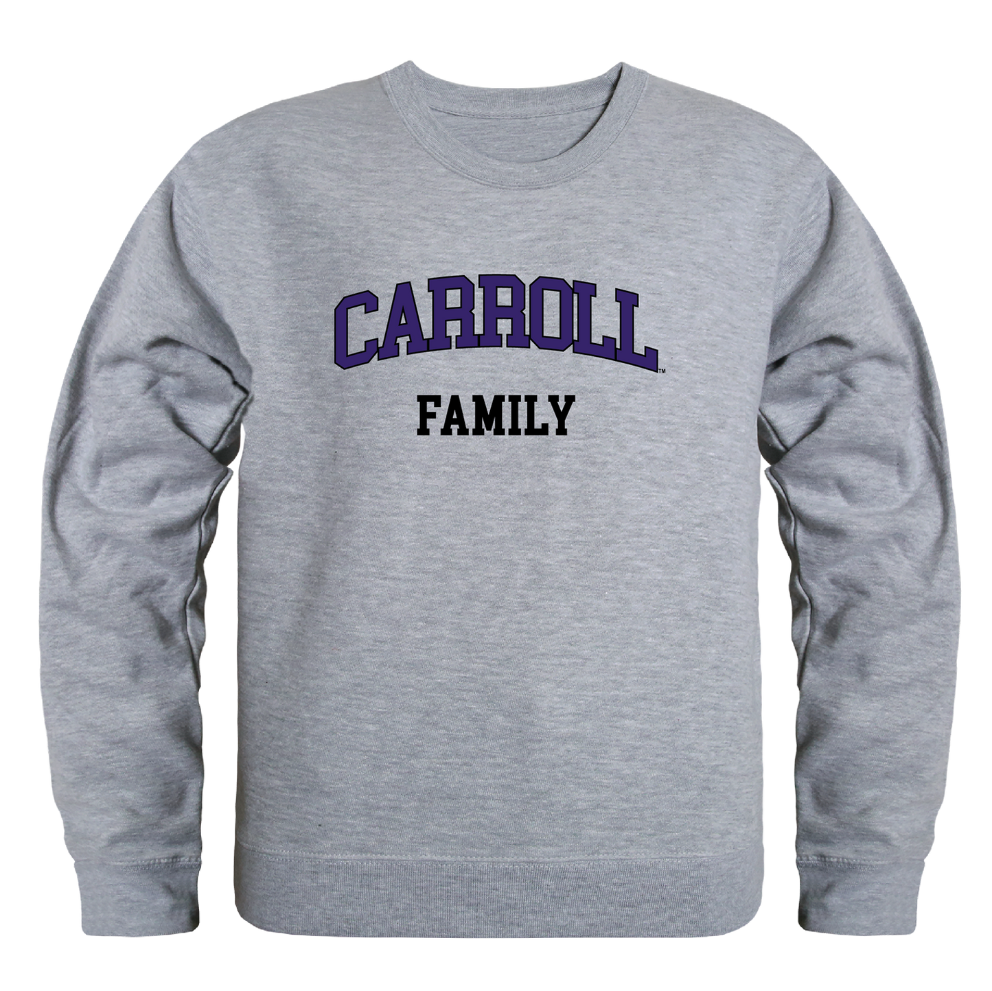 Carroll College Saints Family Crewneck Pullover Sweatshirt Sweater