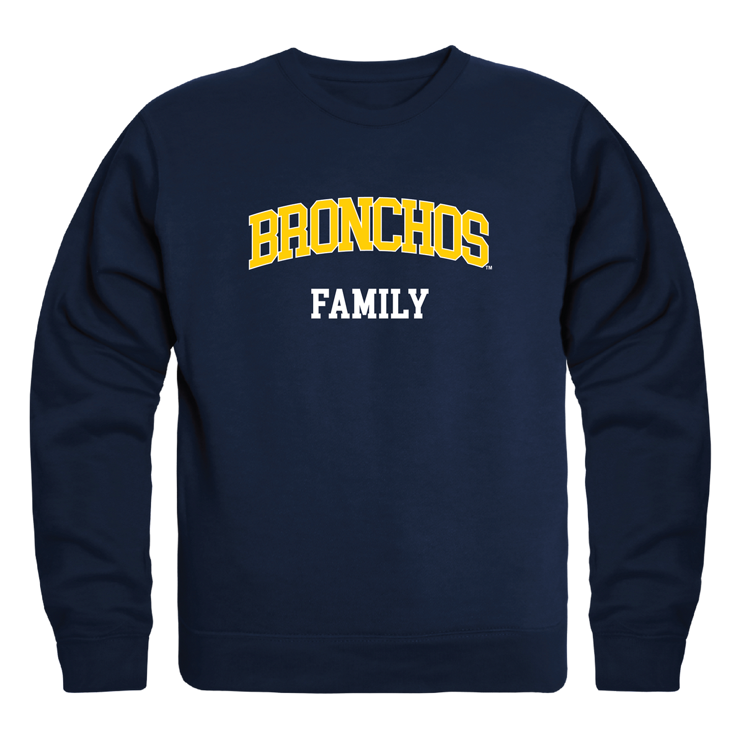 University of Central Oklahoma Bronchos Family Crewneck Pullover Sweatshirt Sweater