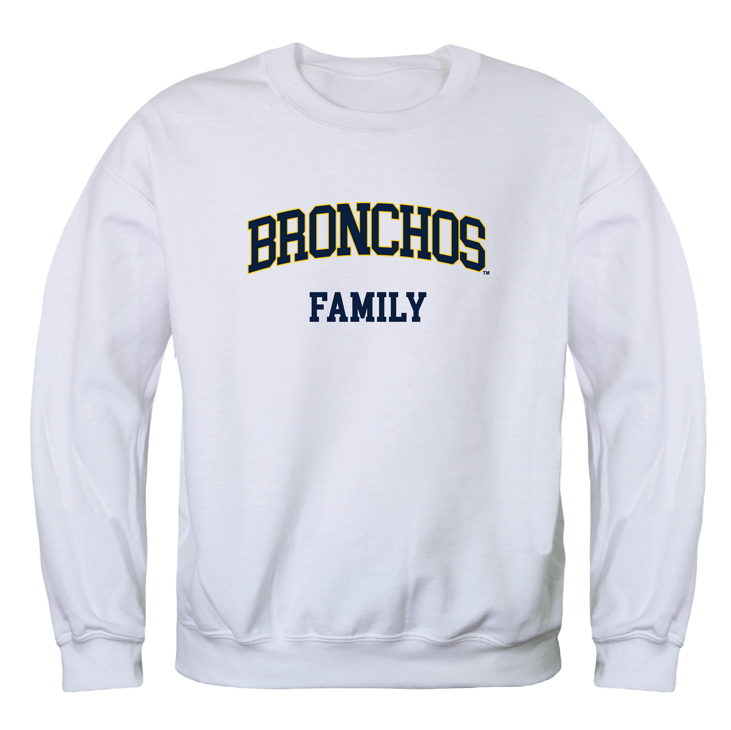 University of Central Oklahoma Bronchos Family Crewneck Pullover Sweatshirt Sweater