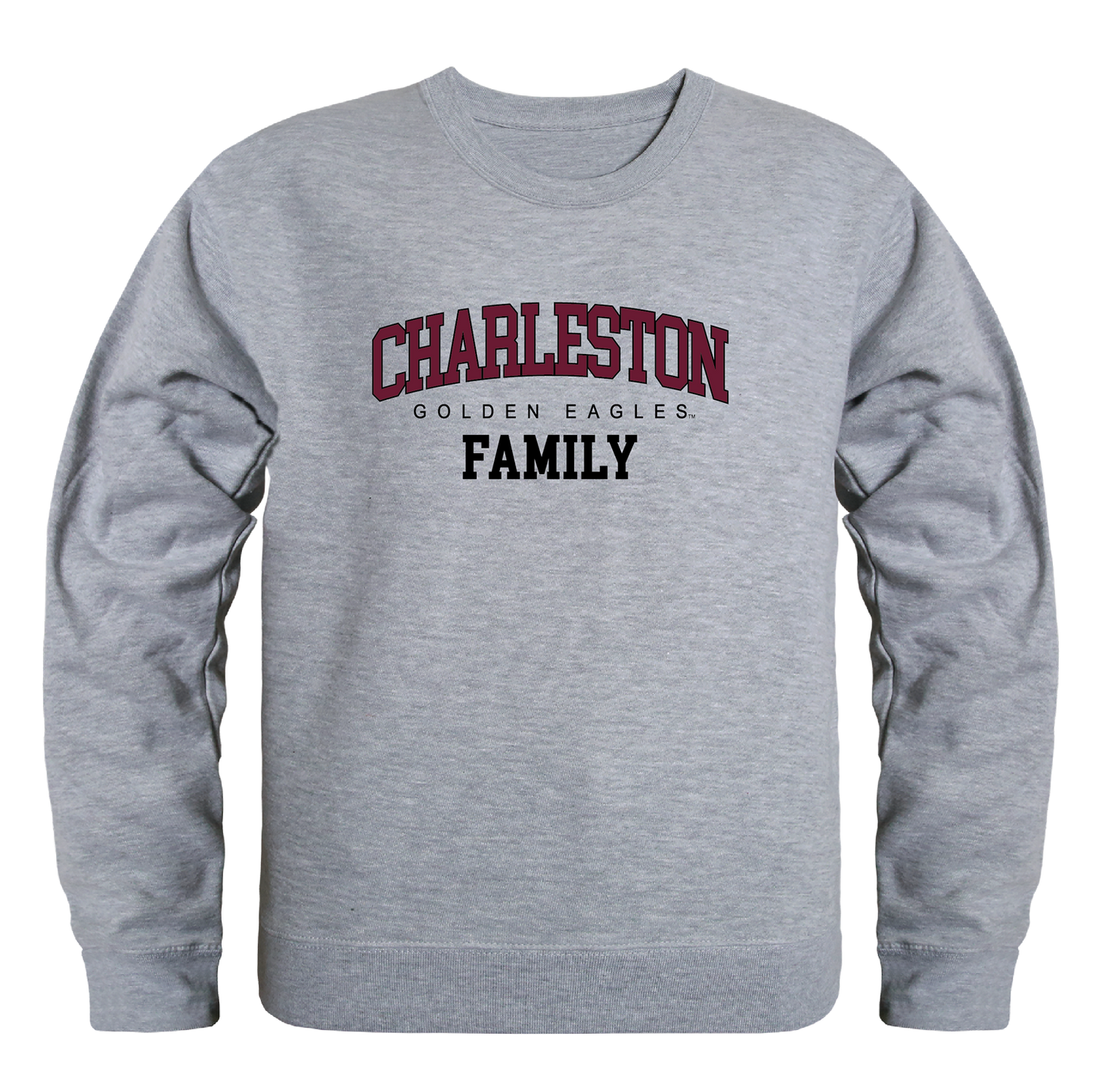 University of Charleston Golden Eagles Family Crewneck Pullover Sweatshirt Sweater