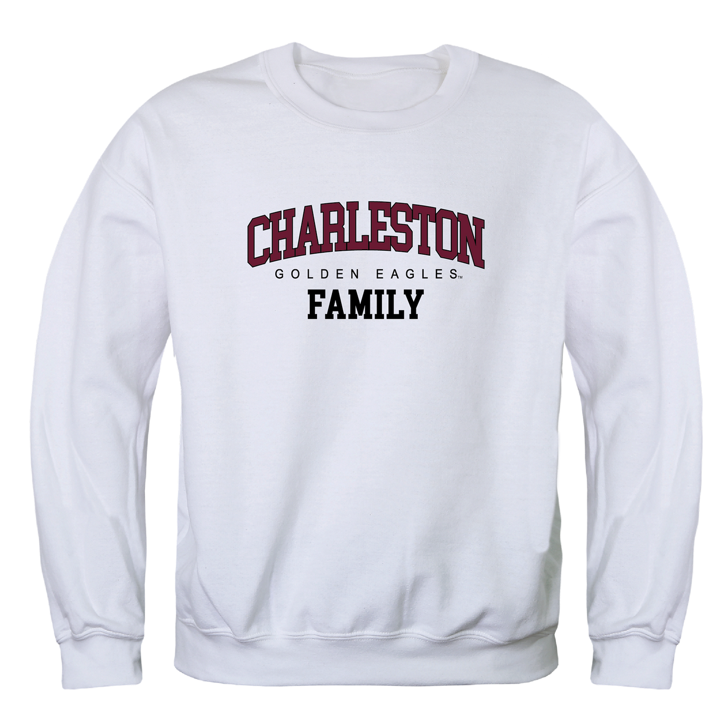 University of Charleston Golden Eagles Family Crewneck Pullover Sweatshirt Sweater