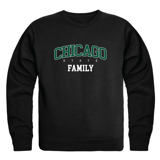 Chicago State University Cougars Family Crewneck Pullover Sweatshirt Sweater