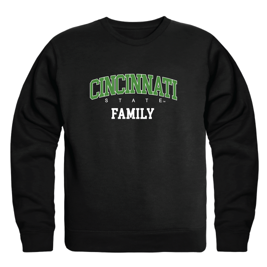 Cincinnati State Family Crewneck Pullover Sweatshirt Sweater