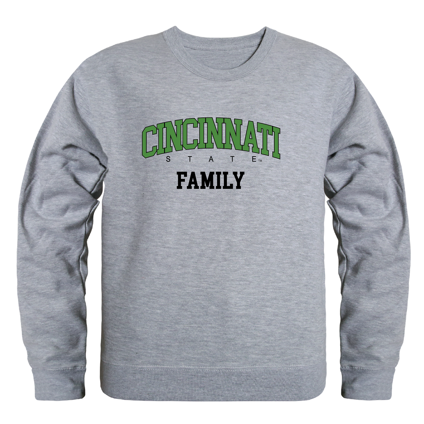 Cincinnati State Family Crewneck Pullover Sweatshirt Sweater