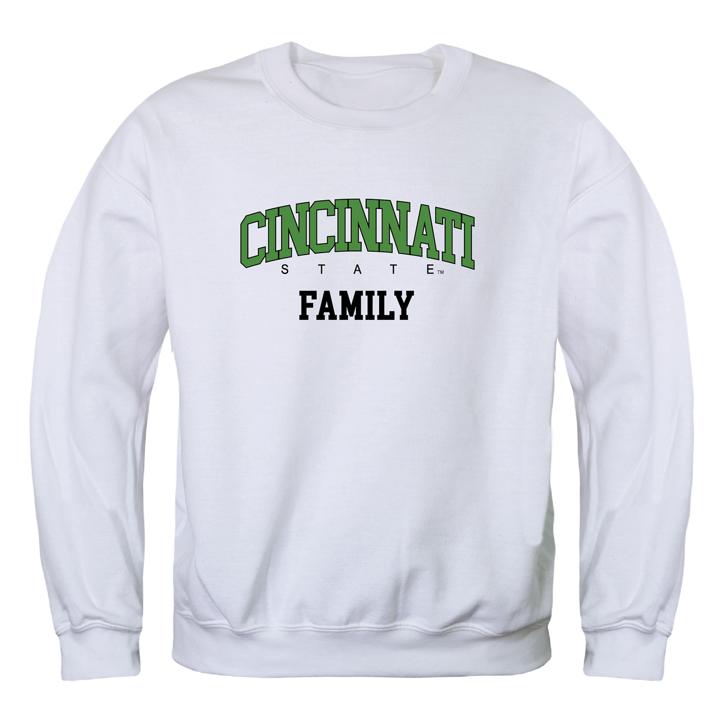 Cincinnati State Family Crewneck Pullover Sweatshirt Sweater