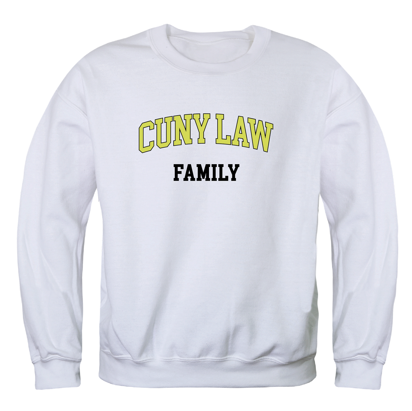 CUNY School of Law Family Crewneck Pullover Sweatshirt Sweater