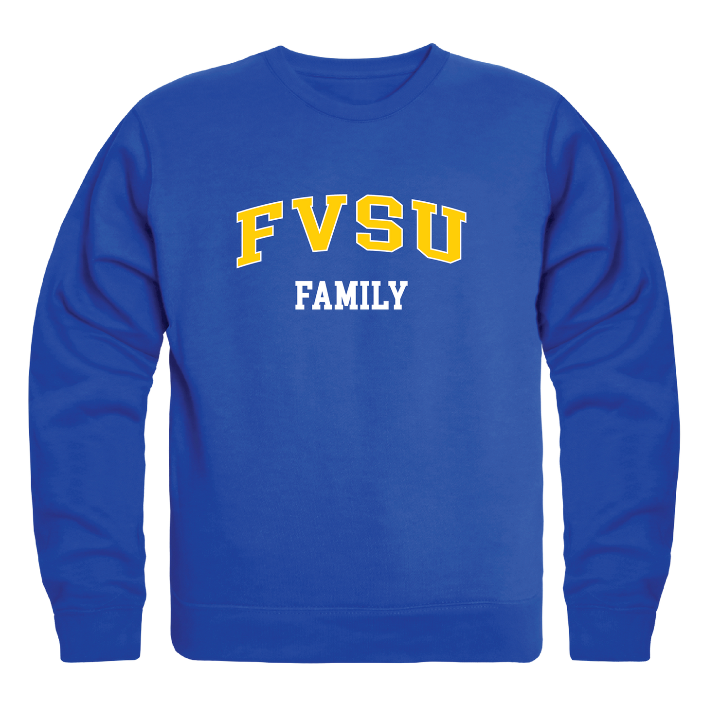 Fort Valley State University Wildcats Family Crewneck Pullover Sweatshirt Sweater