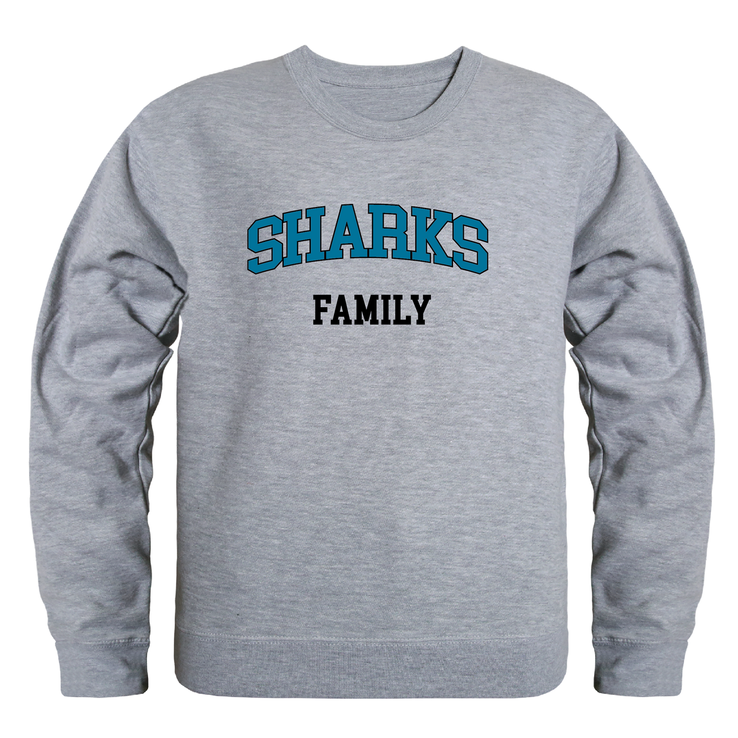 Hawaii Pacific University Sharks Family Crewneck Pullover Sweatshirt Sweater