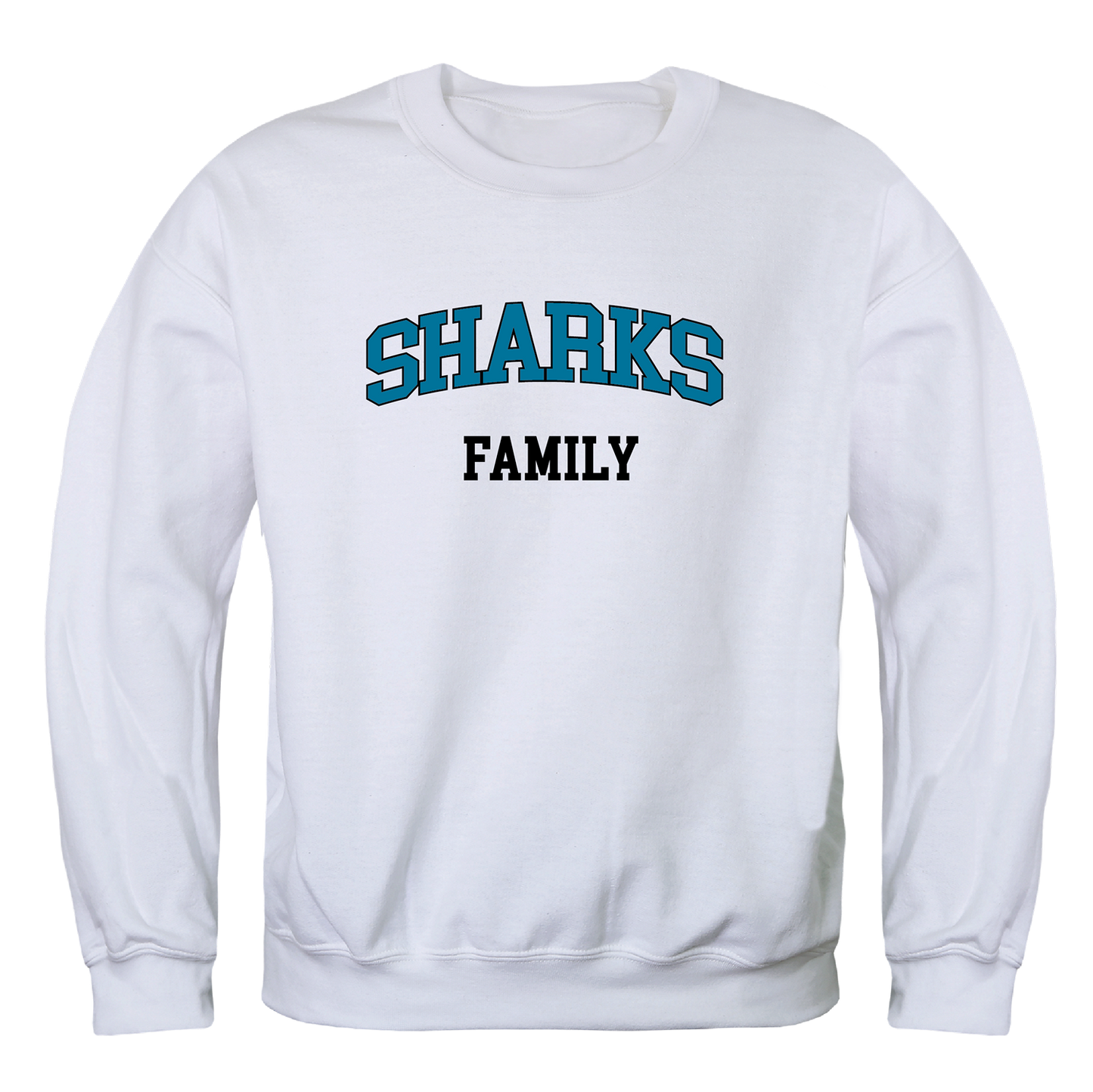 Hawaii Pacific University Sharks Family Crewneck Pullover Sweatshirt Sweater