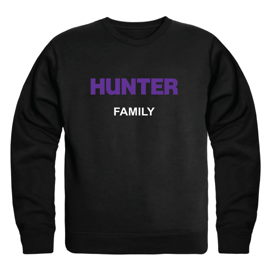 Hunter College Hawks Family Crewneck Pullover Sweatshirt Sweater