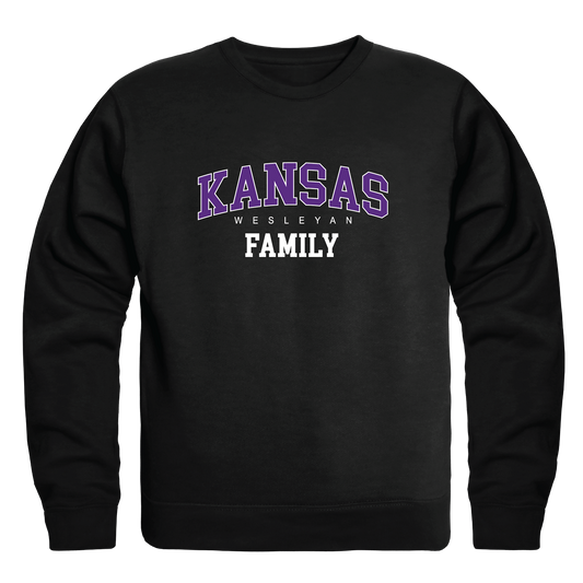 Kansas Wesleyan Coyotes Family Crewneck Pullover Sweatshirt Sweater