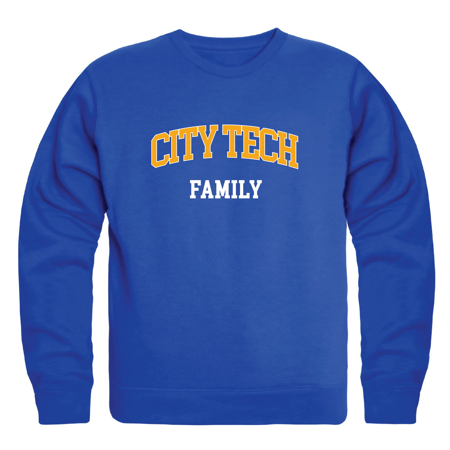 NY City Tech Yellow Jackets Family Crewneck Pullover Sweatshirt Sweater