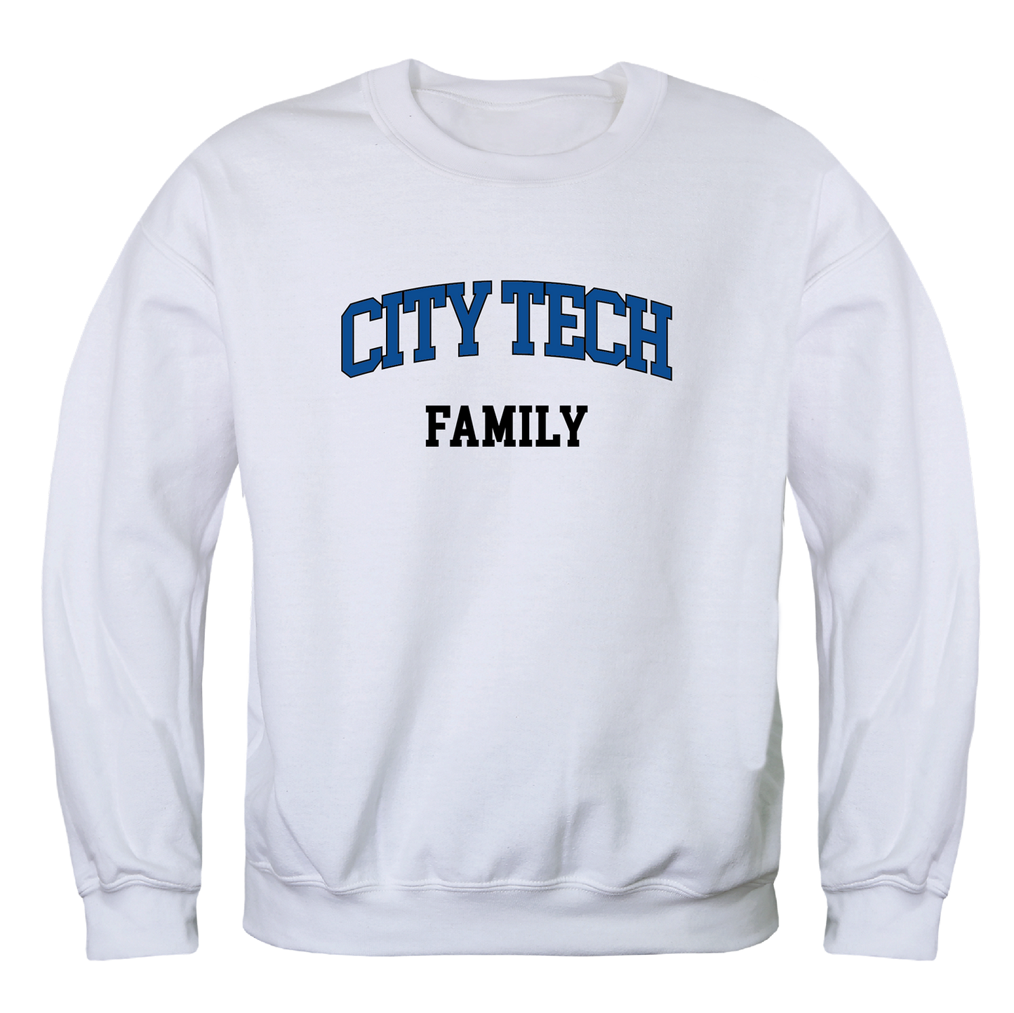 NY City Tech Yellow Jackets Family Crewneck Pullover Sweatshirt Sweater