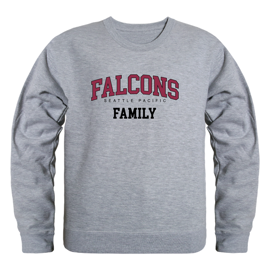 Seattle Pacific University Falcons Family Crewneck Pullover Sweatshirt Sweater