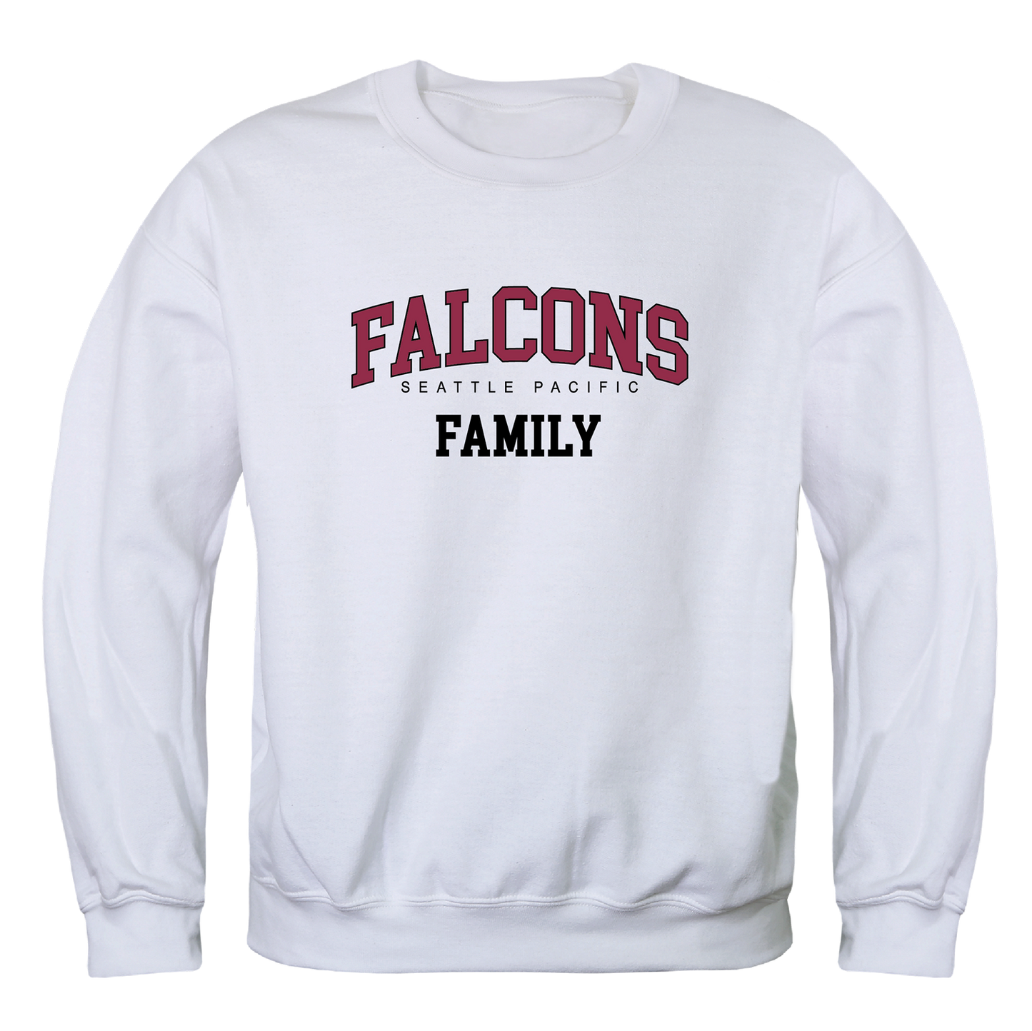 Seattle Pacific University Falcons Family Crewneck Pullover Sweatshirt Sweater