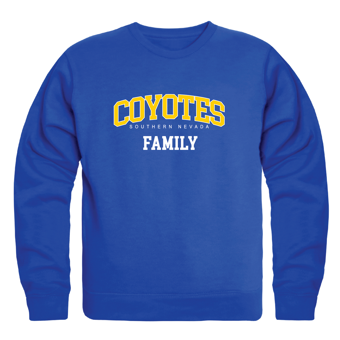 College of Southern Nevada Coyotes Family Crewneck Pullover Sweatshirt Sweater