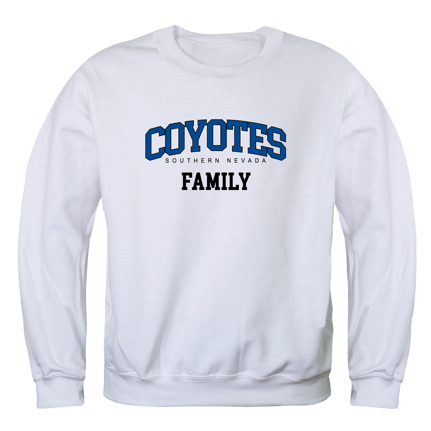 College of Southern Nevada Coyotes Family Crewneck Pullover Sweatshirt Sweater
