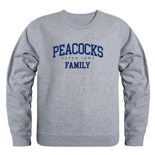 Upper Iowa Peacocks Family Crewneck Pullover Sweatshirt Sweater