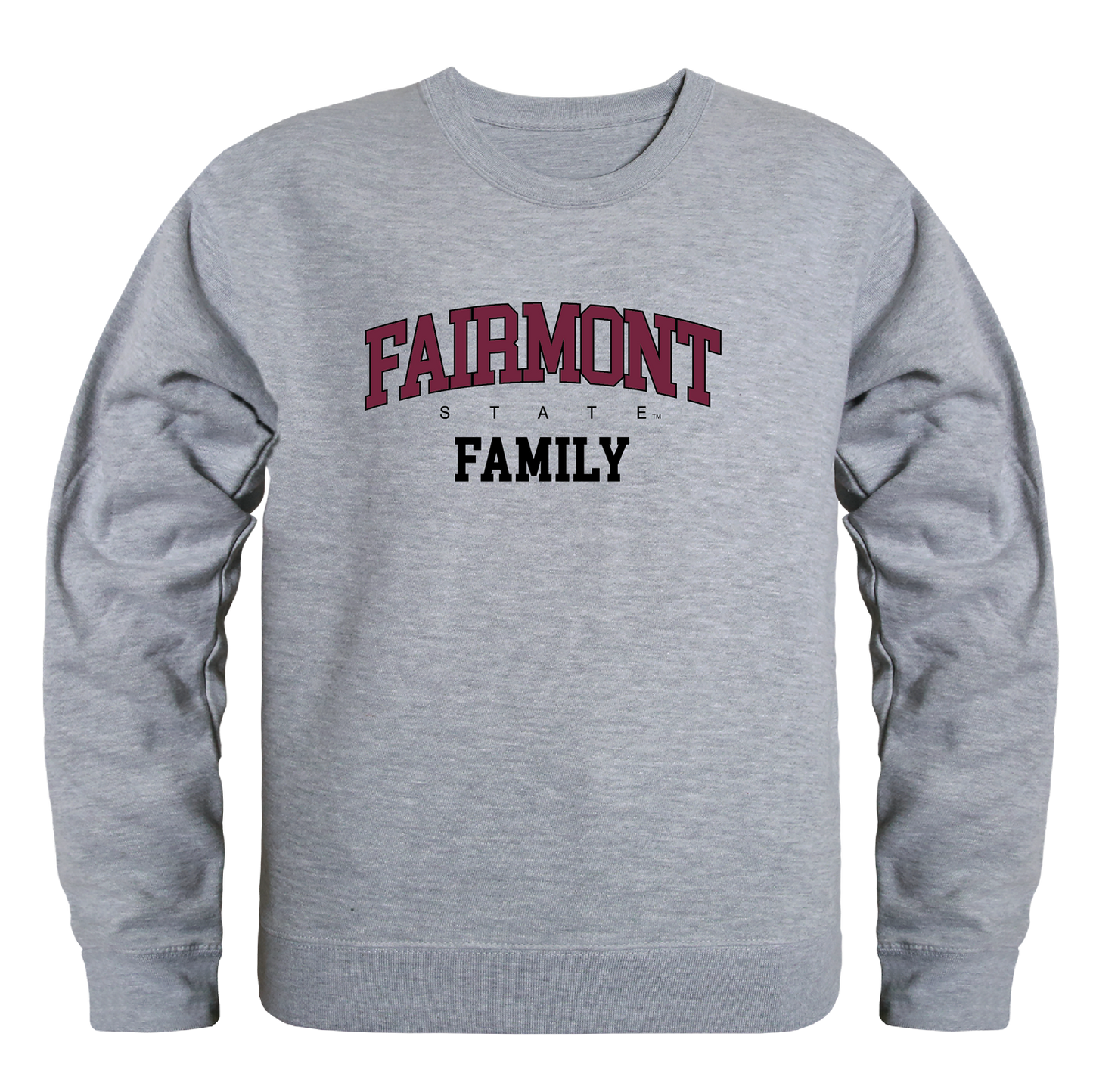 Fairmont State Falcons Family Crewneck Pullover Sweatshirt Sweater