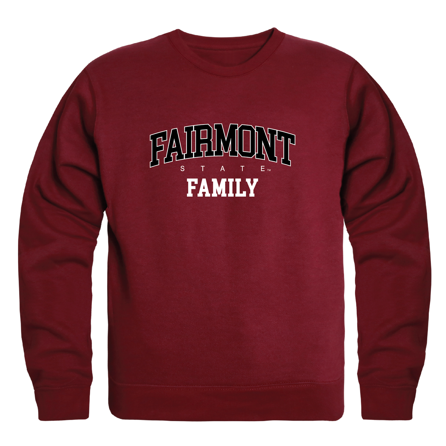 Fairmont State Falcons Family Crewneck Pullover Sweatshirt Sweater