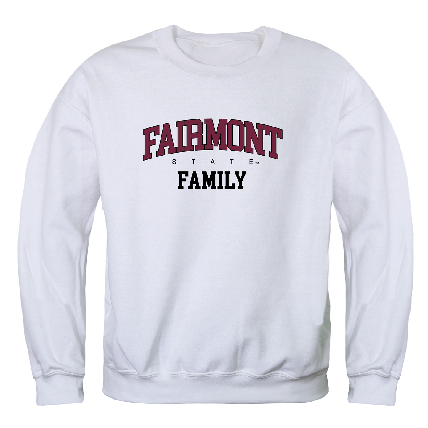 Fairmont State Falcons Family Crewneck Pullover Sweatshirt Sweater