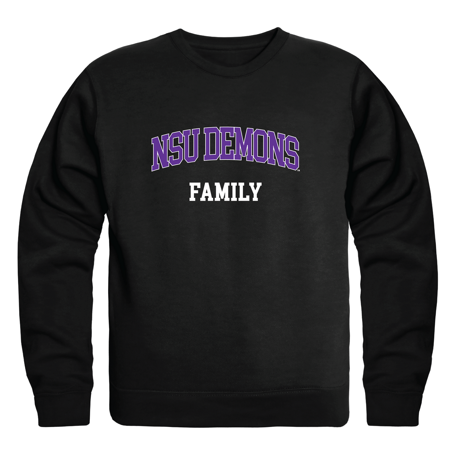 Northwestern State Demons Family Crewneck Pullover Sweatshirt Sweater