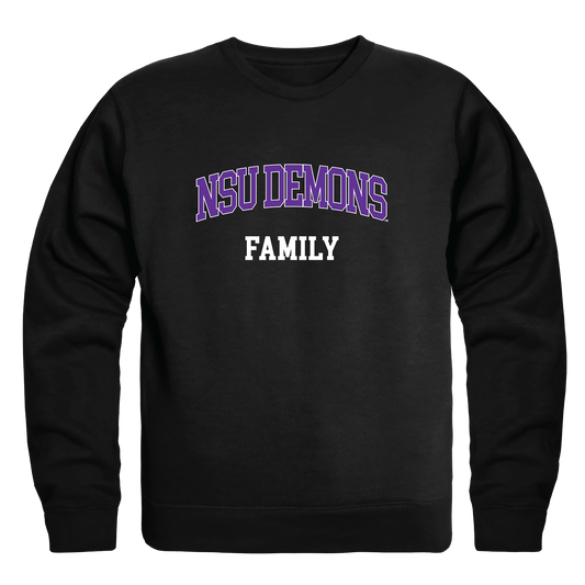 Northwestern State Demons Family Crewneck Pullover Sweatshirt Sweater